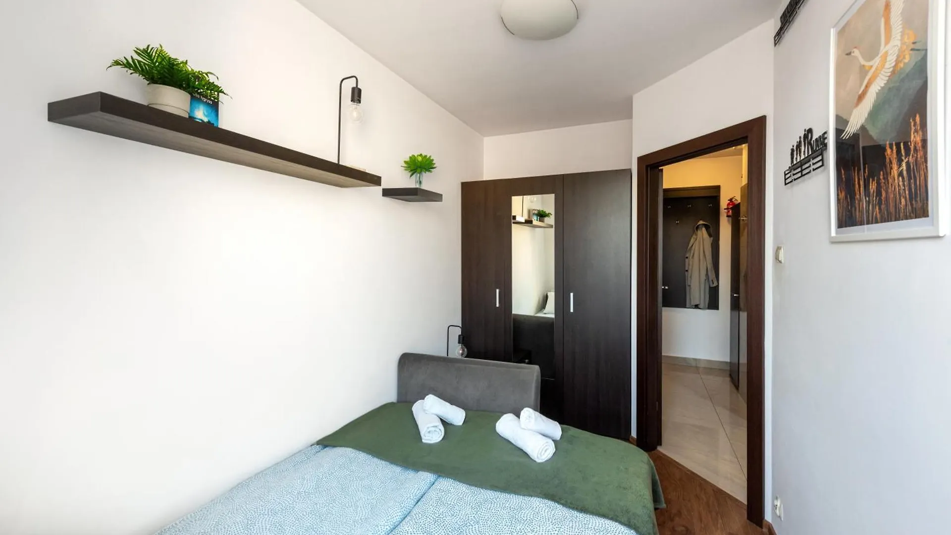Charming Apartment With Air Conditioning For Couples In The City Center Krakow Poland